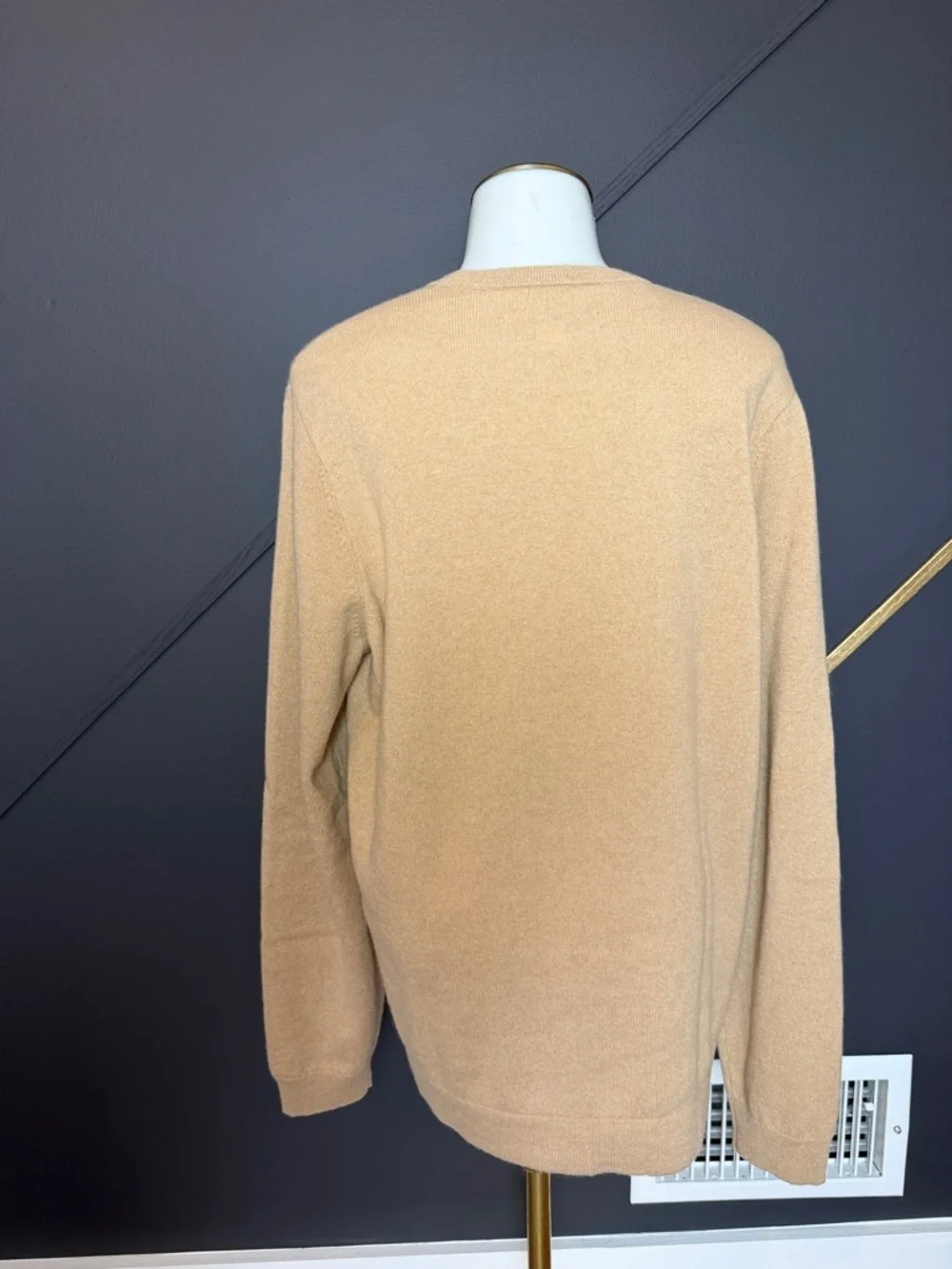 Outerknown Men’s Crewneck Sweater in Camel
